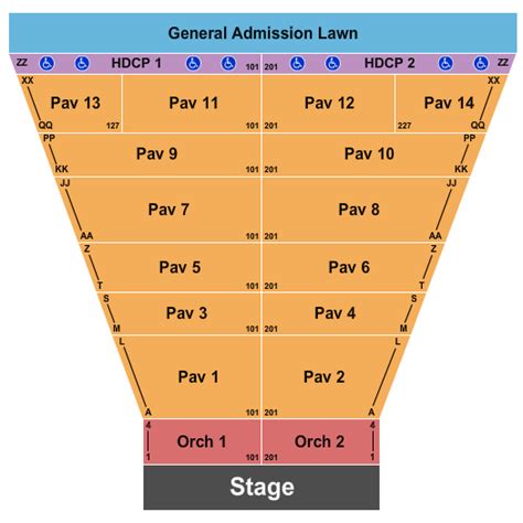 Seating Chart. . Meadow brook amphitheatre seating chart